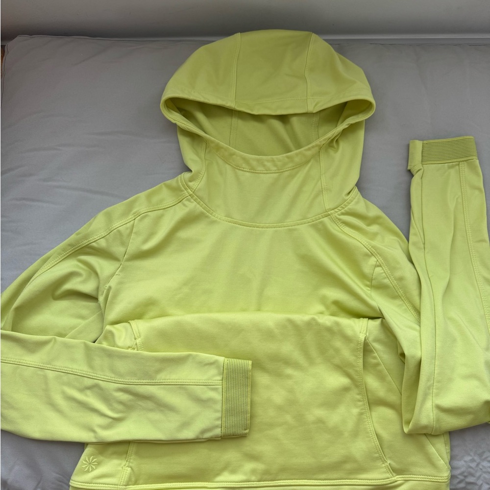 Athleta Lime Green Hoodie